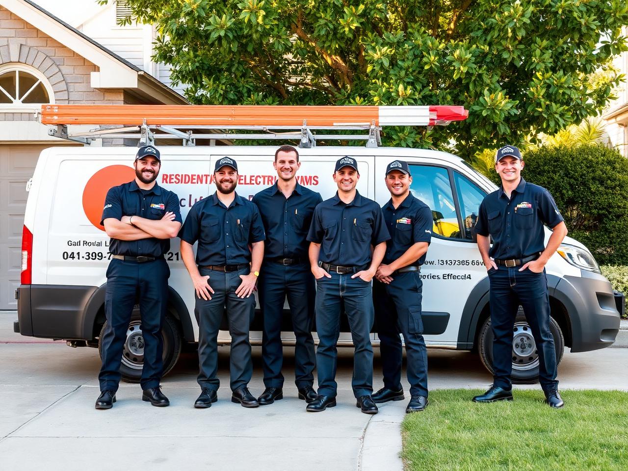 Master electrician portrait
